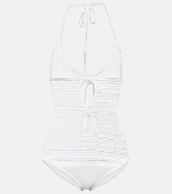 Isabel Marant Crochet cotton-blend bodysuit