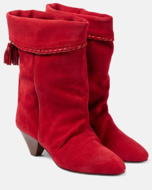 Isabel Marant Dalby suede cowboy boots