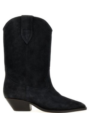 Isabel Marant Duerto Suede Cowboy Boots