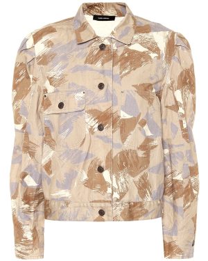 Isabel Marant Itora cotton and linen jacket