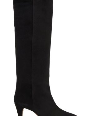 Isabel Marant Laspi Suede Boot in Black - Black. Size 37 (also in 41).