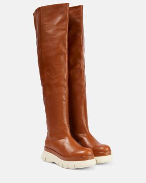Isabel Marant Malyx leather over-the-knee boots