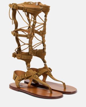 Isabel Marant Nensi suede gladiator sandals