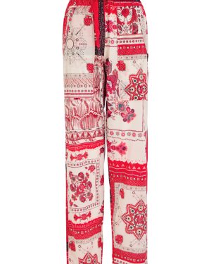 Isabel Marant toile Fedora Cotton Trousers - Red - 34 (UK4 / Xxs)