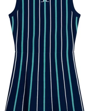 J.Lindeberg Kijana Knitted Estate Blue L Dress