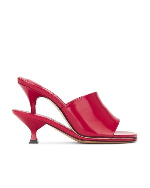 JACQUEMUS Les Doubles Mules in Red - Red. Size 36 (also in ).