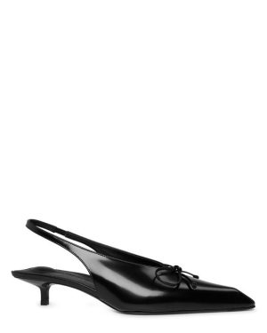 JACQUEMUS Les Slingback Shoes - Black
