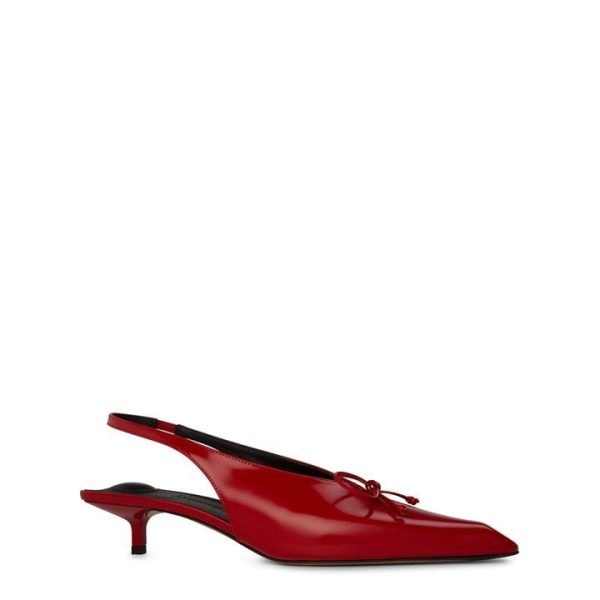 JACQUEMUS Les Slingback Shoes - Red