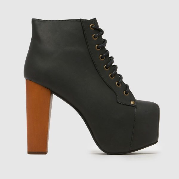JEFFREY CAMPBELL Lita Platform Boots in Black