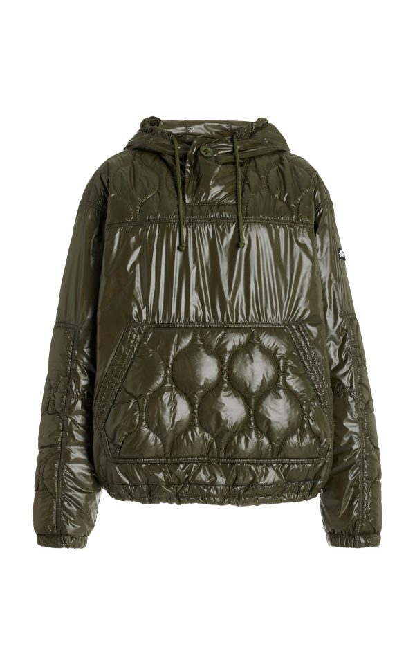 JETSET - Janice Hooded Anorak - Green - 1 - Moda Operandi
