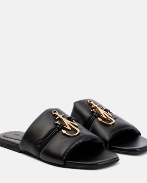 JW Anderson Anchor leather sandals