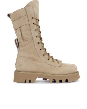 JW Anderson Combat Boot in Taupe - Taupe. Size 40 (also in ).