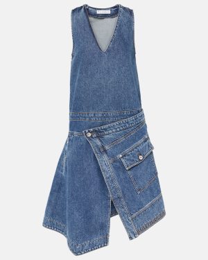 JW Anderson Denim wrap dress