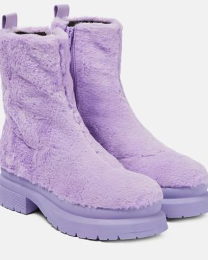 JW Anderson Faux fur ankle boots