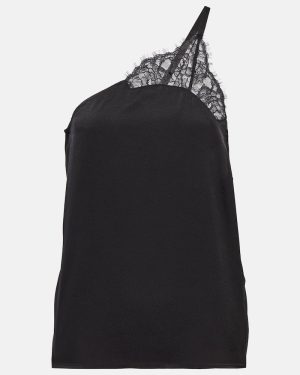 JW Anderson Lace-trimmed satin camisole