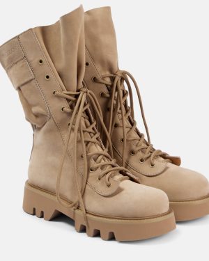 JW Anderson Suede combat boots
