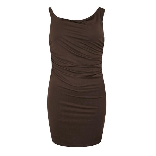 Jack Wills Mini Dress - Brown