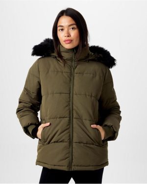 Jack Wills Padded Jacket - Green