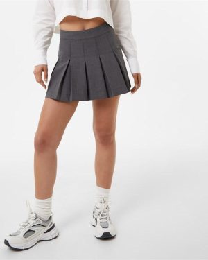 Jack Wills Tailored Pleated Mini Skirt - Multi