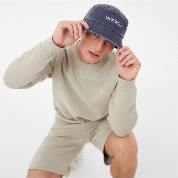 Jack Wills Vintage Bucket Hat - Blue
