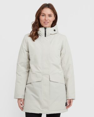 Jack Wolfskin Women's Tempelhof Coat, Beige