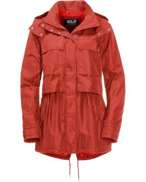 Jack Wolfskin Womens/Ladies Rosamond Waterproof Windproof Parka Jacket 8 - Bust 35' (86-90cm)