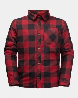 Jack Wolfskin Youth Whiteville Shacket 14+ - Red