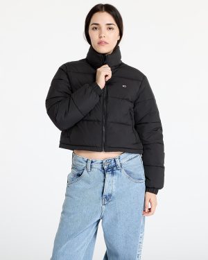 Jacket Tommy Jeans Crop Essential Puffer Jacket Black L