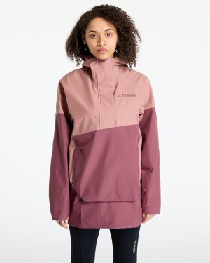 Jacket adidas Terrex Xploric 2.5 Layer Climaproof Anorak Red/ Warm Clay XS