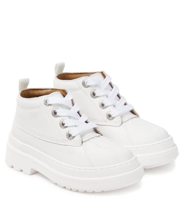 Jacquemus Enfant Les Meunier leather ankle boots