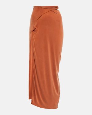 Jacquemus La Jupe Espelho jersey midi skirt
