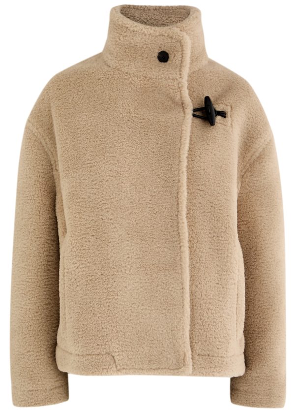 Jacquemus Le Blouson Fernando Faux fur Coat - Beige - 38 (UK10 / S)