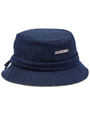 Jacquemus Le Bob Gadjo Denim Bucket hat - Navy - 56 (56cm / S)