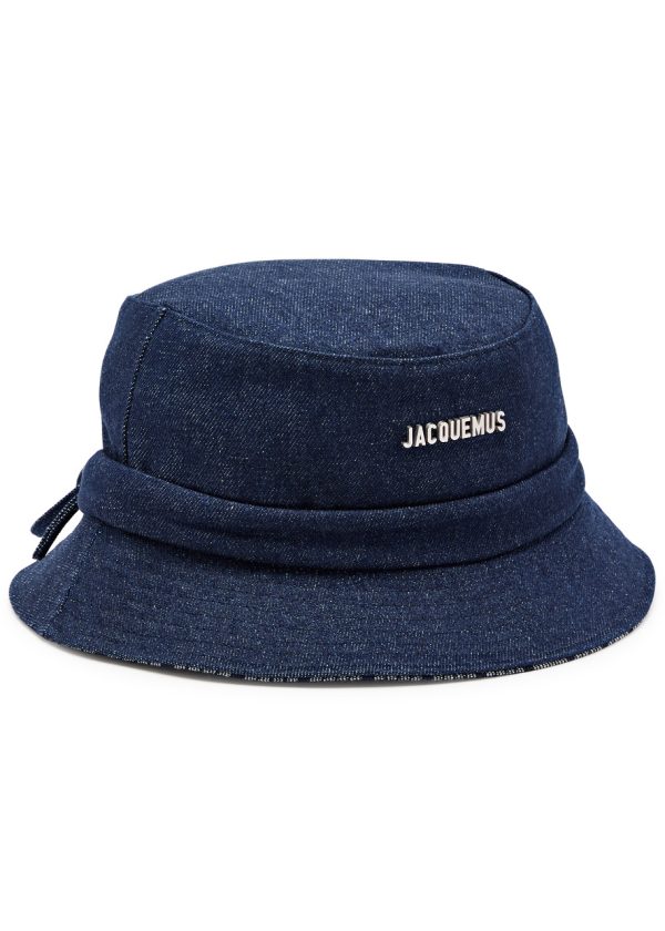 Jacquemus Le Bob Gadjo Denim Bucket hat - Navy - 56 (56cm / S)