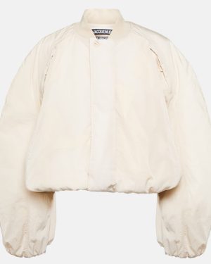 Jacquemus Le Bomber Bahia cropped bomber jacket