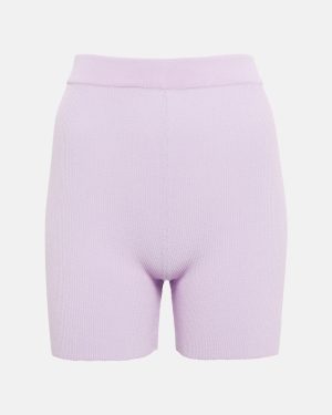 Jacquemus Le Short Arancia knit biker shorts