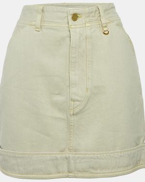 Jacquemus Light Blue Denim La Jupe De Nimes Mini Skirt S