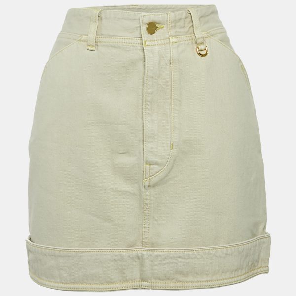 Jacquemus Light Blue Denim La Jupe De Nimes Mini Skirt S