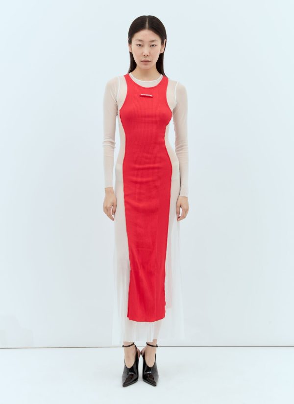 Jean Paul Gaultier Petit Grand Maxi Dress - Woman Dresses Red M