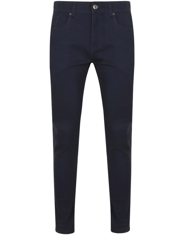 Jeans Kelton Skinny Fit Denim Jeans in Midnight Blue / W28/L32 - Tokyo Laundry