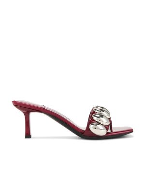 Jeffrey Campbell Capture Sandals in Red. Size 7, 7.5, 8.5.