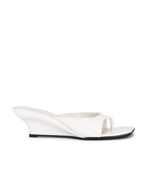 Jeffrey Campbell Honey-bun Sandals in White. Size 7, 7.5, 8, 8.5, 9.