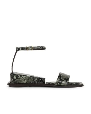 Jeffrey Campbell Plinth Sandals in Green. Size 6.5, 7, 7.5, 8, 8.5, 9, 9.5, 10.
