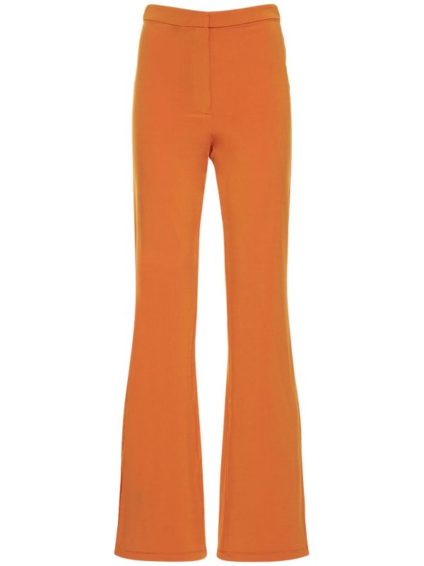 Jessie Flared Crepe Pants