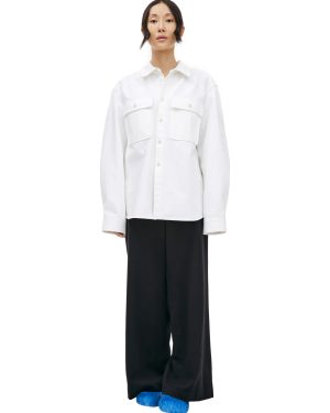Jil Sander Denim shirt with patch pockets