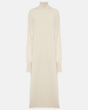 Jil Sander Knitted cashmere midi dress