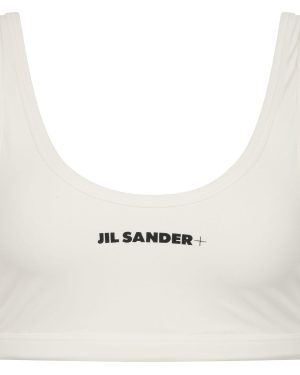 Jil Sander+ Logo Printed Sports Bra