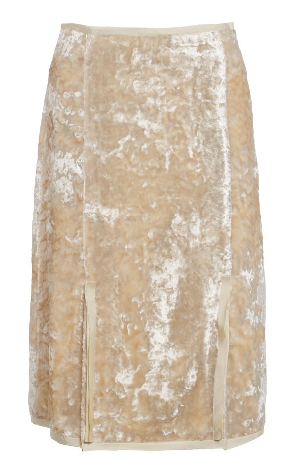Jil Sander - Midi Skirt - Neutral - EU 34 - Moda Operandi