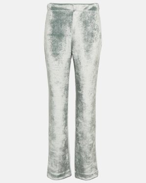 Jil Sander Straight-leg wool-blend pants