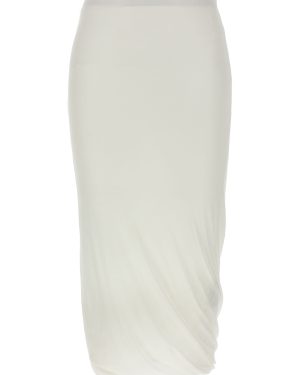 Jil Sander twisted Midi Skirt